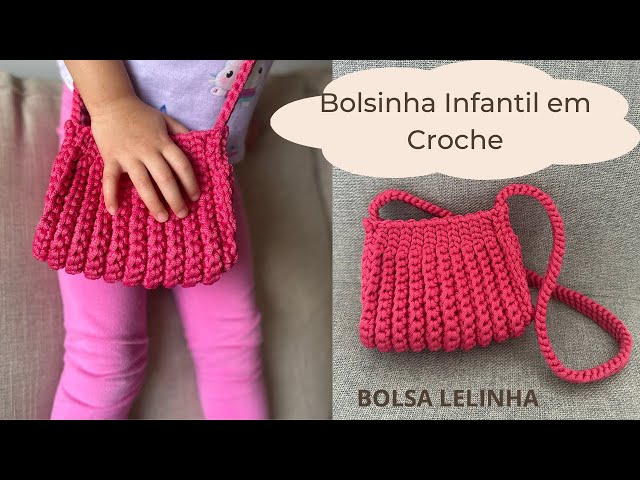 Bolsa Infantil Passo A Passo De Crochê