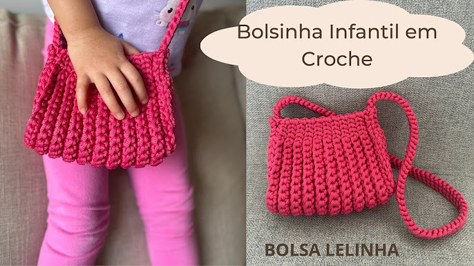 Bolsa Youtube De Crochê