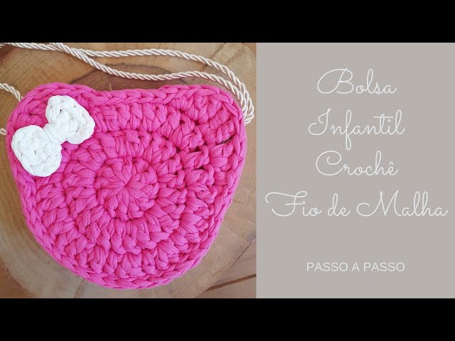 Bolsa Infantil Passo A Passo De Crochê