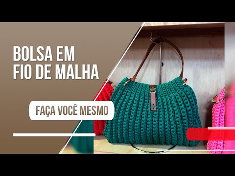 Bolsa Youtube De Crochê