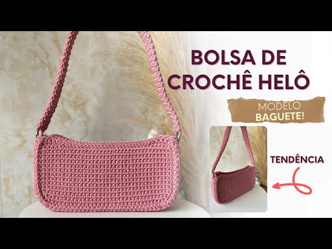 Bolsa Youtube De Crochê