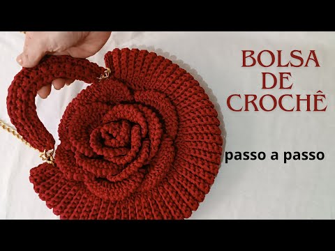 Bolsa Youtube De Crochê