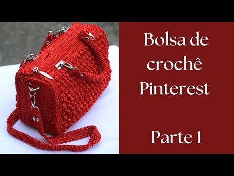 Bolsa Youtube De Crochê