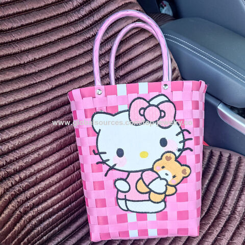 Bolsa De Crochê Hello Kitty De Crochê