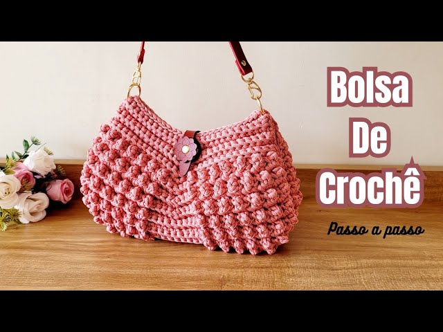 Bolsa De Crochê Helen Mareth De Crochê