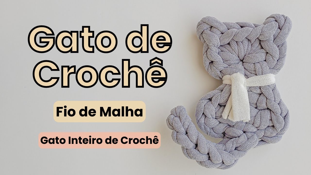 Gato De Crochê