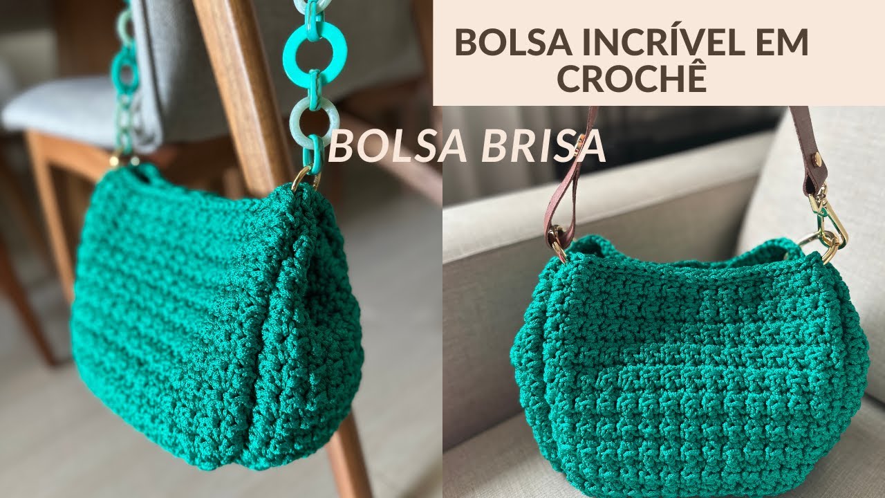 Bolsa Youtube De Crochê