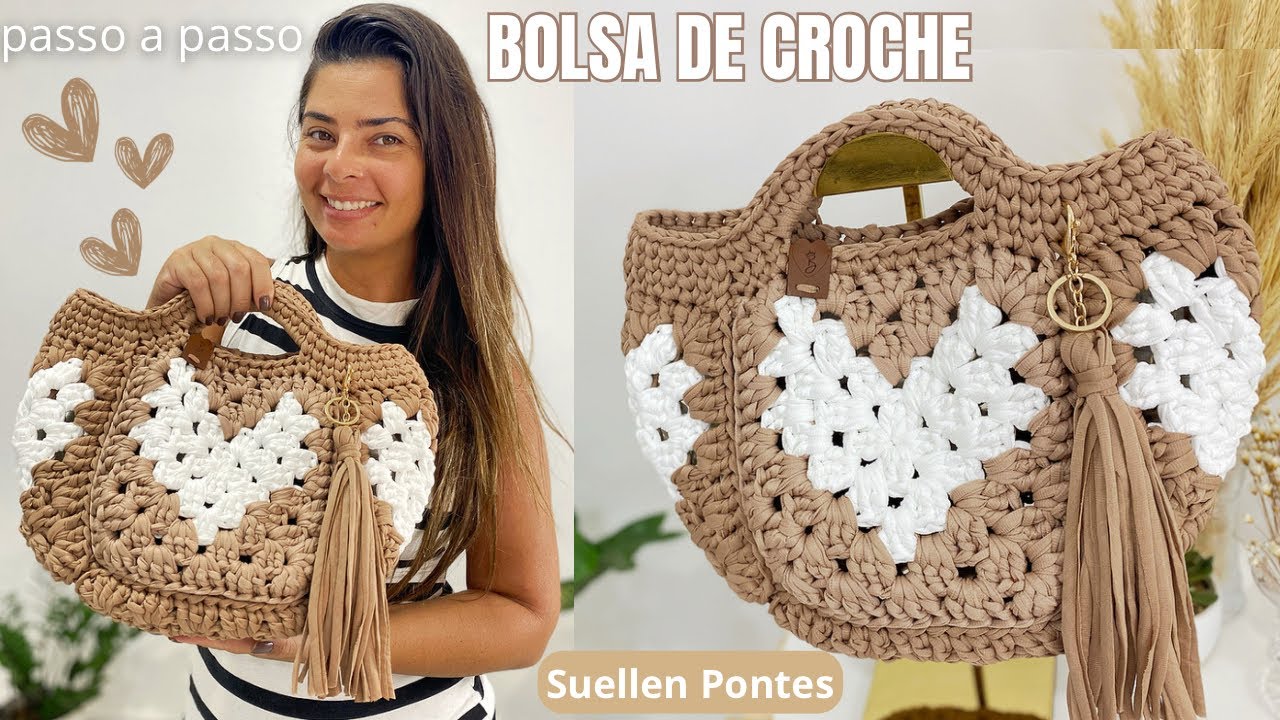 Bolsa No Youtube De Crochê