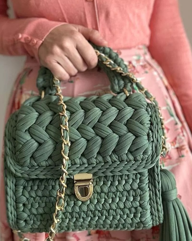 Bolsas De Crochê: Modelos e Ideias para Fazer! - Ateliê do Crochê