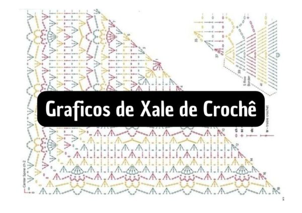 Xale Fácil Passo A Passo De Crochê