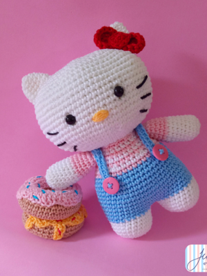 Biquíni Hello Kitty De Crochê