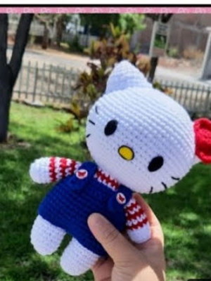 Biquíni Hello Kitty De Crochê