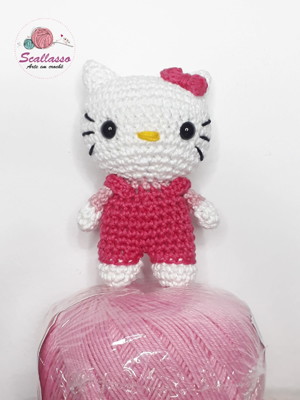 Bolsa De Crochê Hello Kitty De Crochê