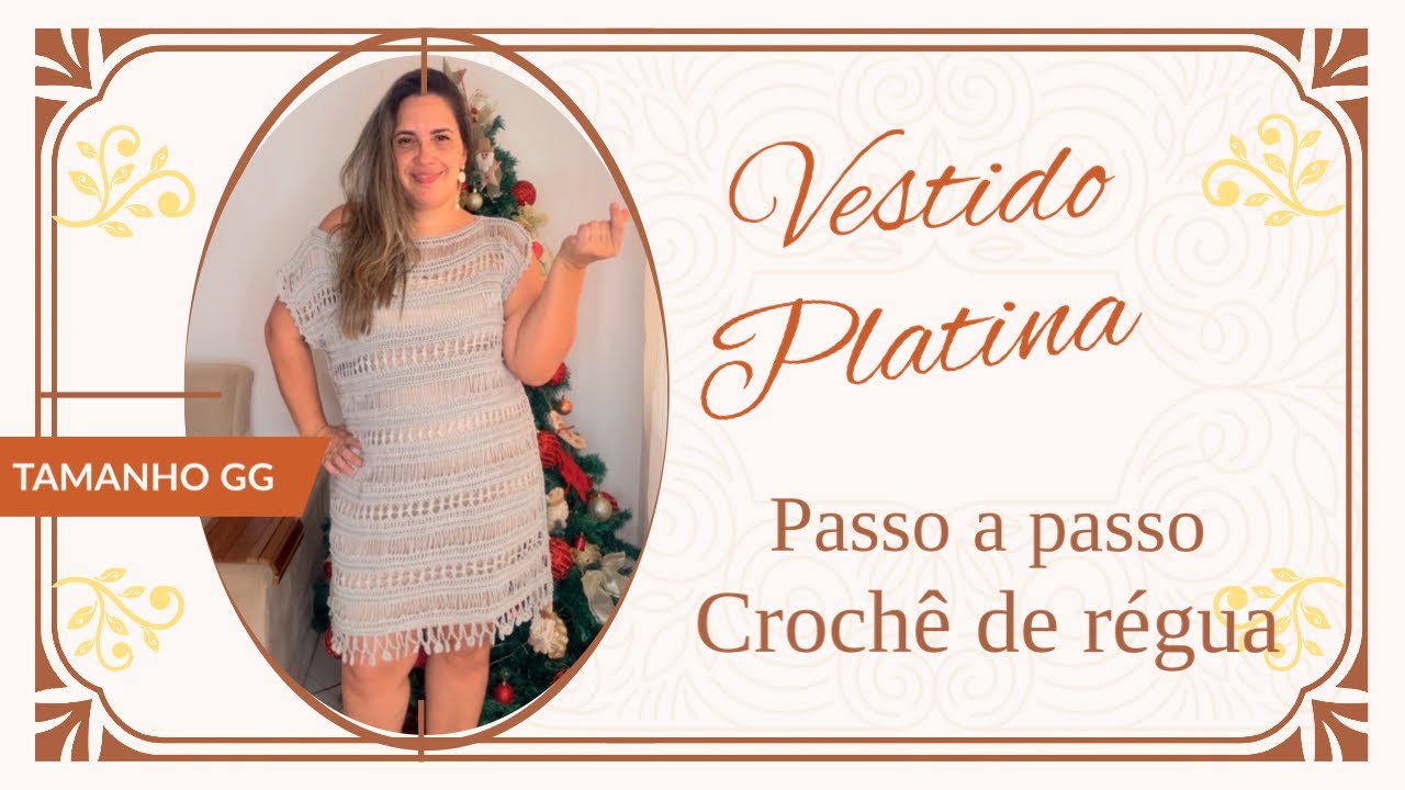 Vestido Longo Passo A Passo De Crochê