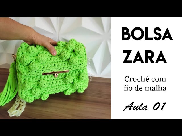 Bolsa De Crochê Zara De Crochê