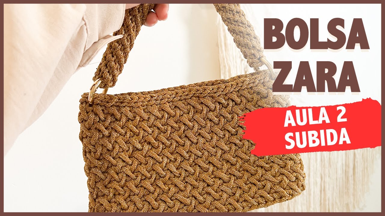 Bolsa De Crochê Zara De Crochê