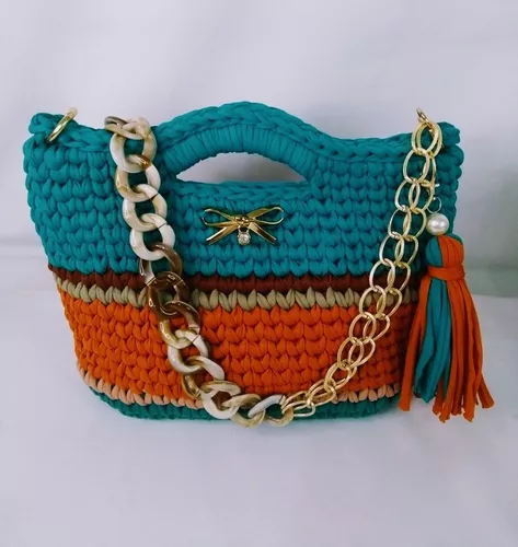 Bolsas Modernas De Crochê