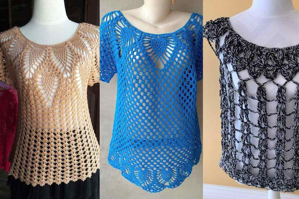 Blusas De Crochê