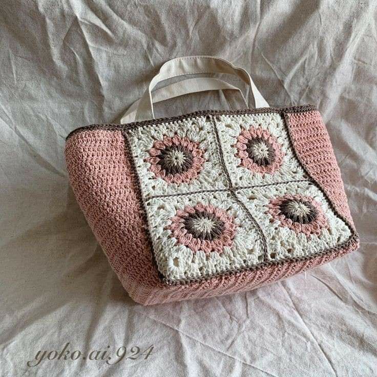 Bolsas Modernas De Crochê