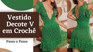 Vestido Longo Passo A Passo De Crochê